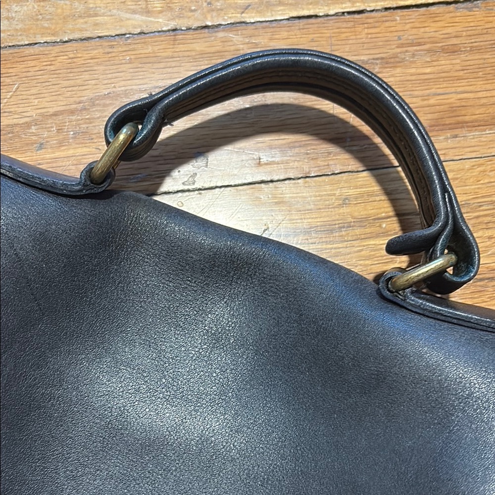 Coach Vintage Black Station Messenger Bag K5D-5130 - Picture 5 of 16